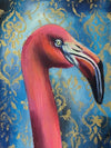 Flamingo on Blue 2023