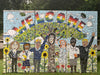 A heartfelt 'Welcome', a new mosaic by Charlotte Gerrard and the Year 6 class
