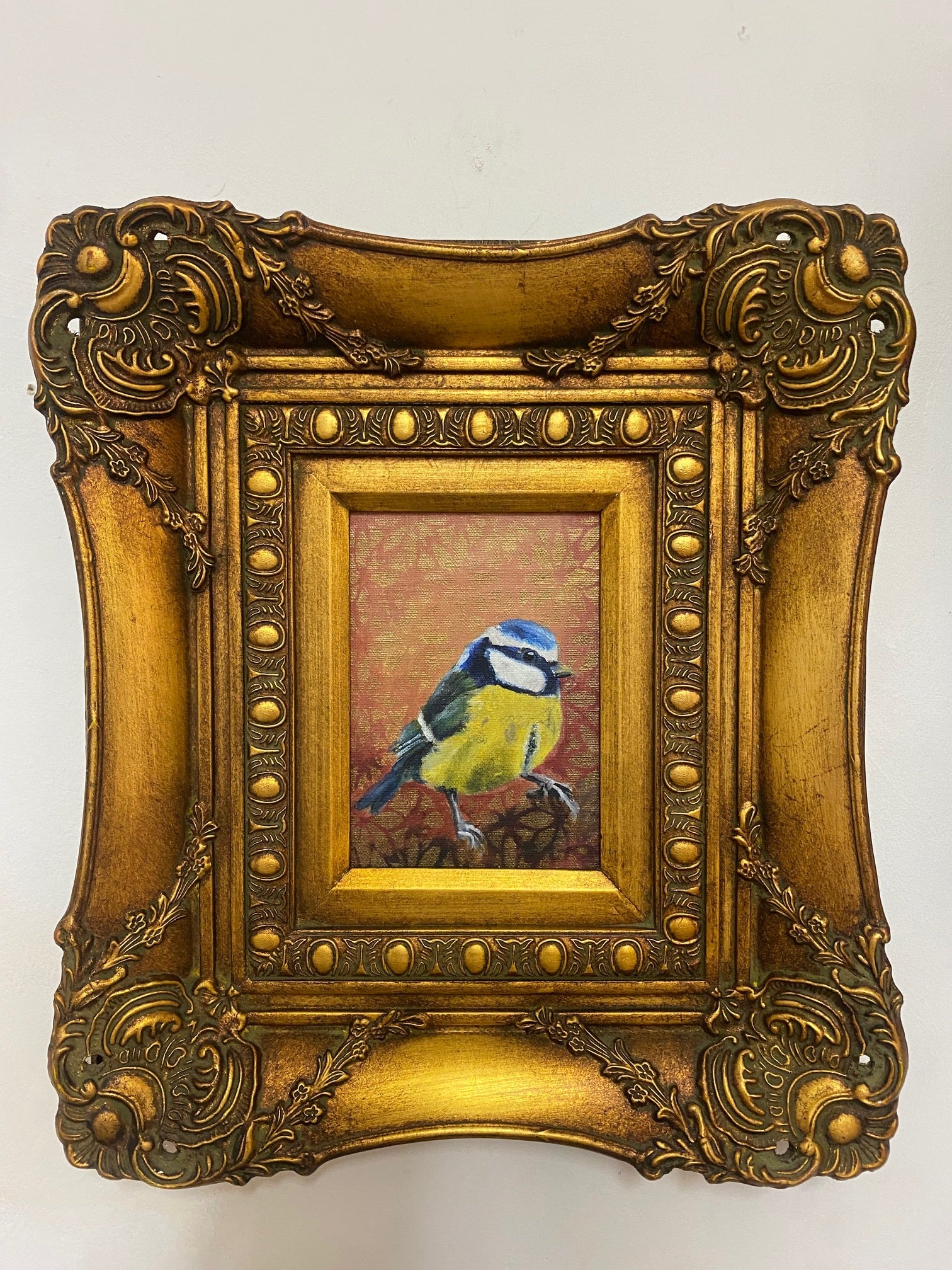 A pair of Tits, (A pair of Blue Tits) 2023