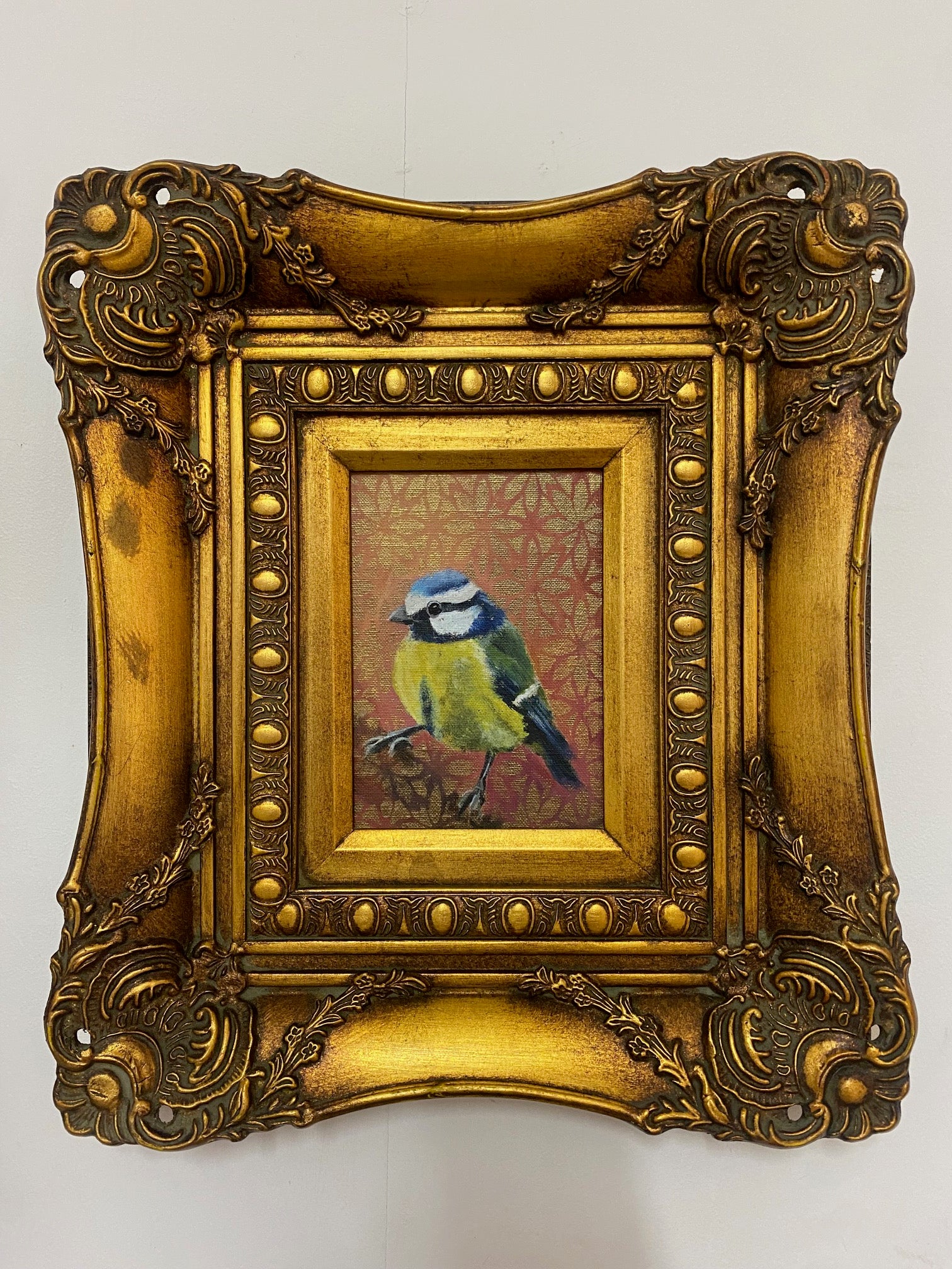 A pair of Tits, (A pair of Blue Tits) 2023