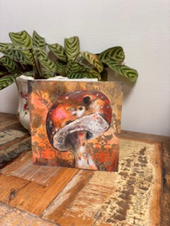 Blushing Greeting Card