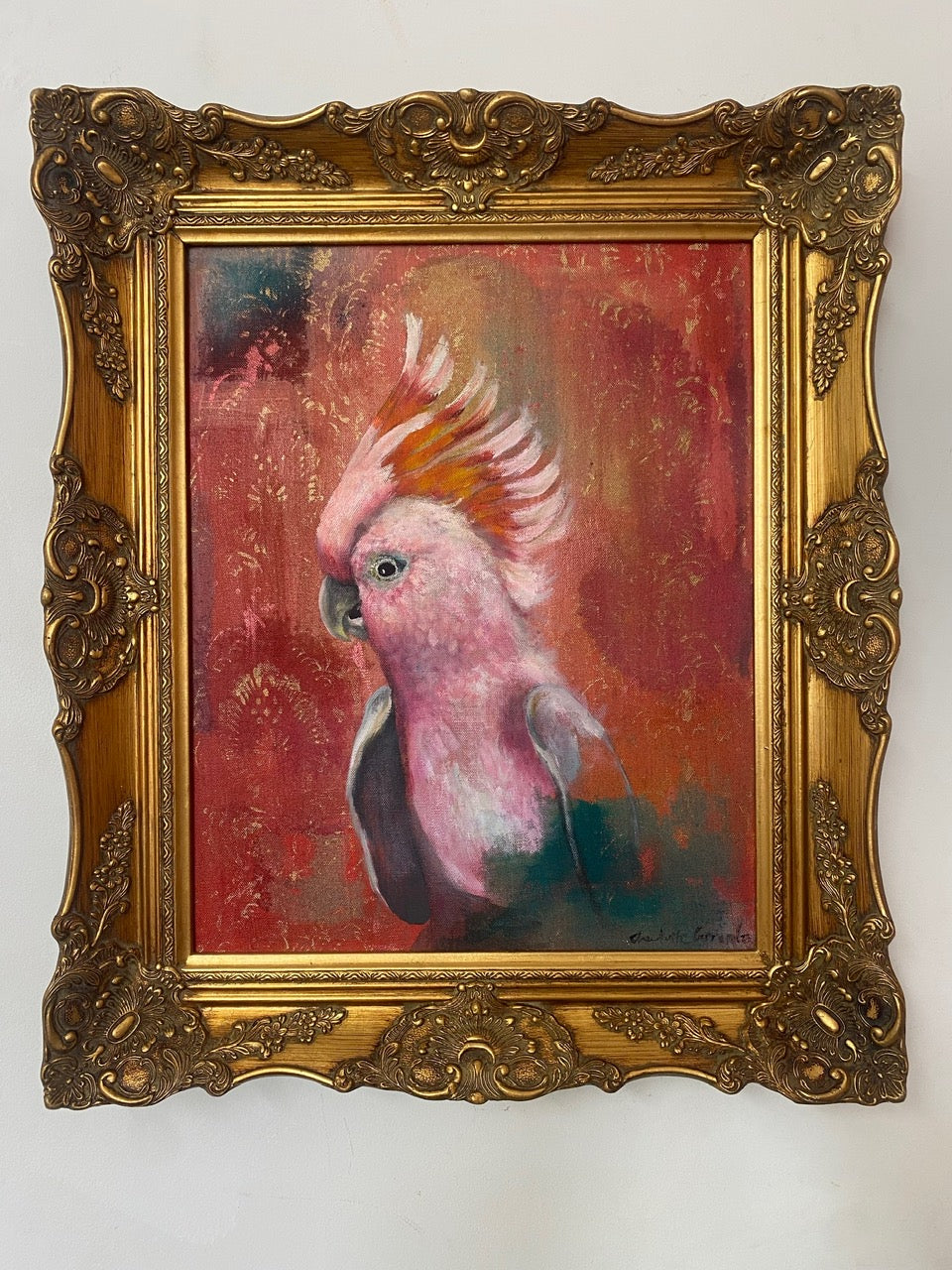 Cockatoo on Linen, 2024