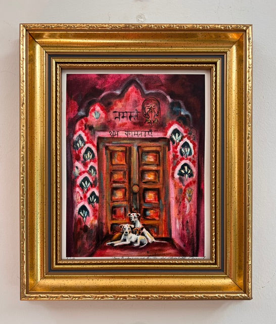 Door Bitches at the Temple