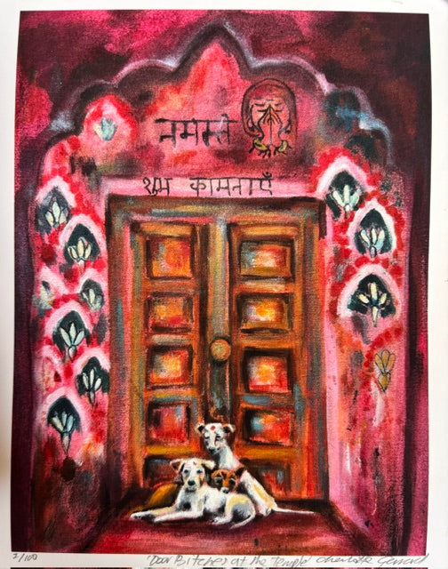 Door Bitches at the Temple