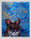 Henry the Doormouse Portrait, 8x10 inch print