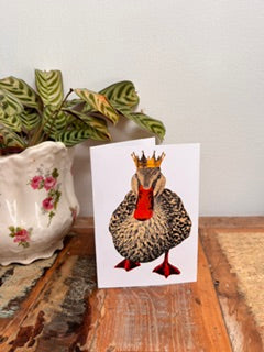 Lord love a Duck Greeting Card