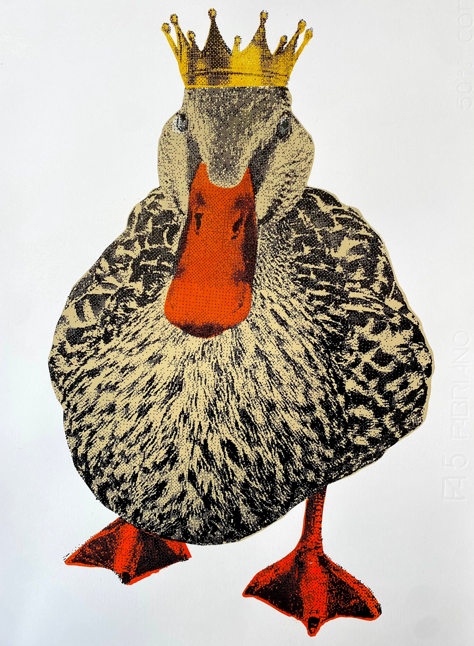 Lord love a Duck Greeting Card