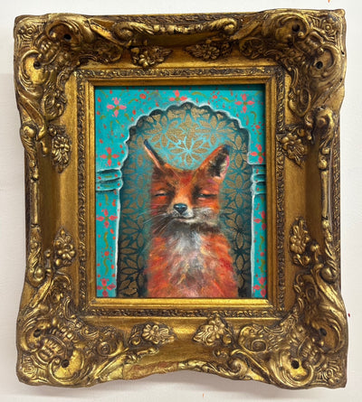 Sly Foxy goes to Pushkar. 2025 Vintage frame.