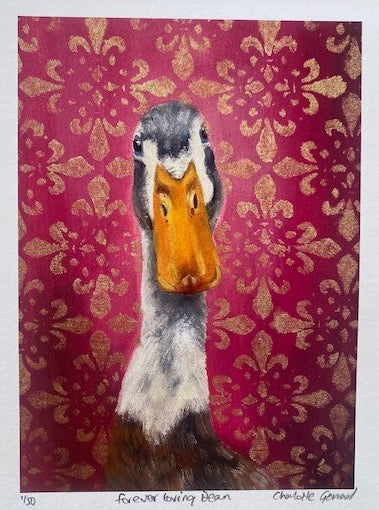 Forever loving Dean, 8x10 inch portrait print