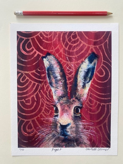 Poppet, Portrait, 8x10 inch print