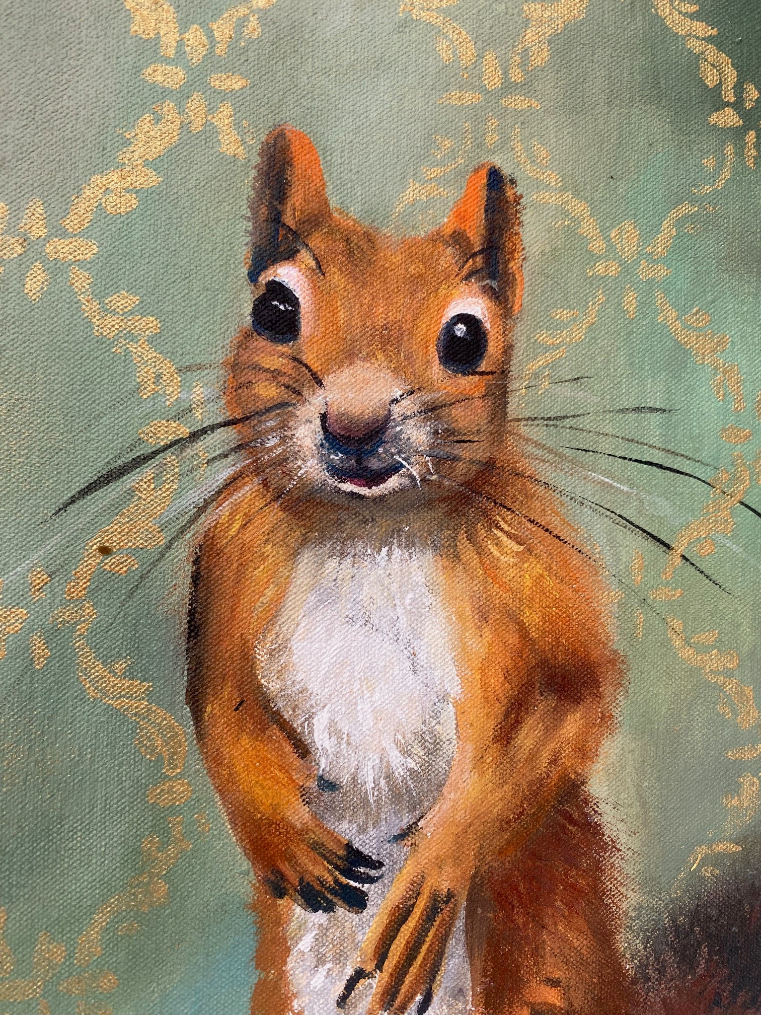 'Golden Boy' Red Squirrel 2023