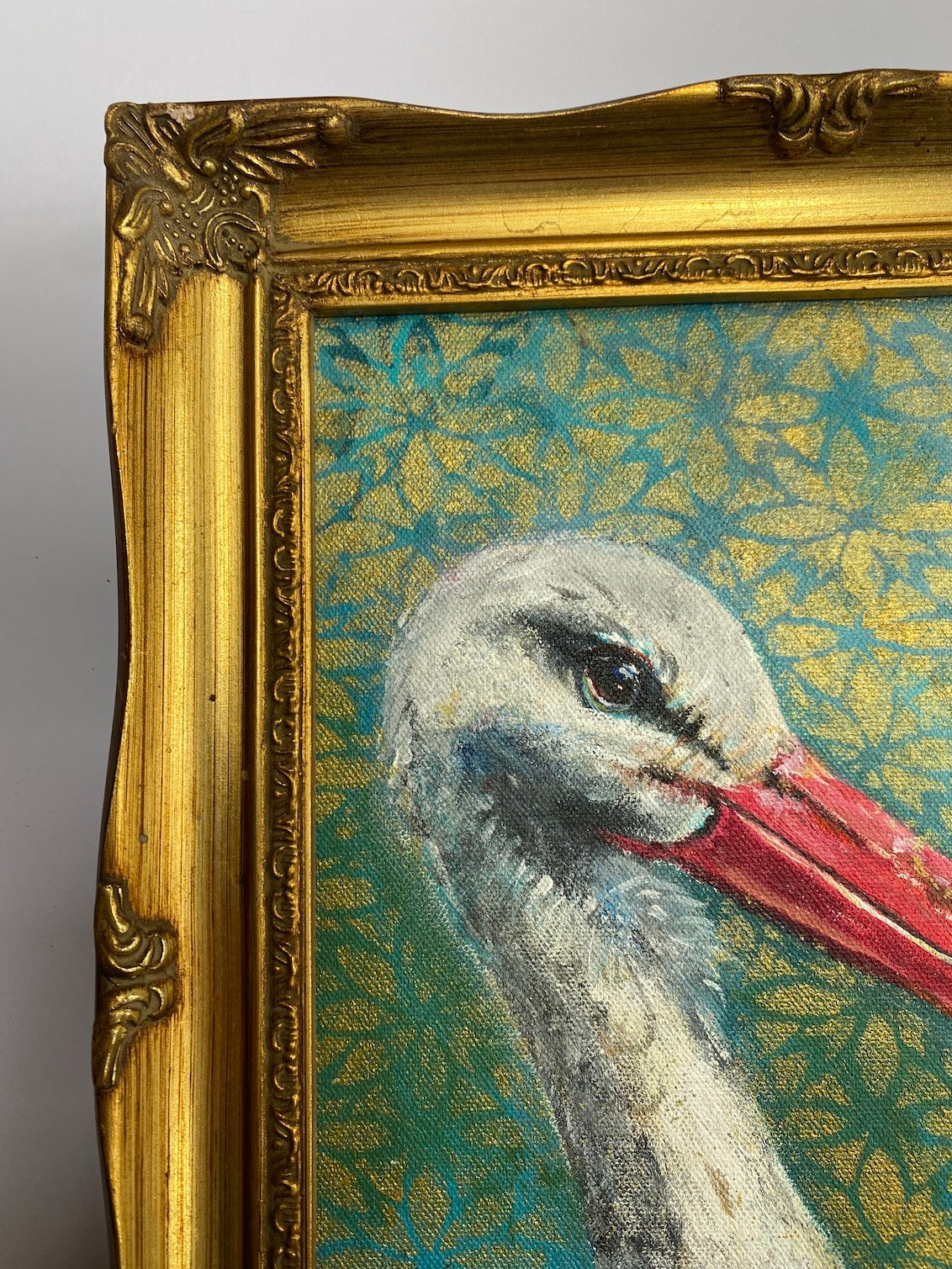 White Indian Stork 2023