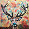 A limited edition giclee print of a beautiful old Stag. I have called this piece Dreamer. He's an old stag and has probably been engaged in some major rutting in his lifetime but luckily survived them all. 