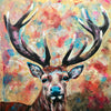 A limited edition giclee print of a beautiful old Stag. I have called this piece Dreamer. He's an old stag and has probably been engaged in some major rutting in his lifetime but luckily survived them all.