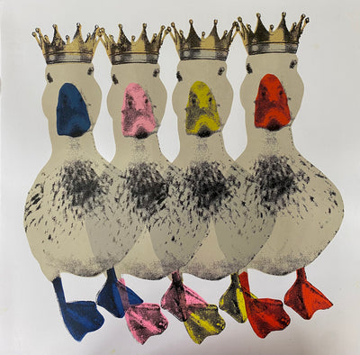 Royal Flush Greeting Card
