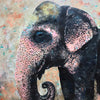 I called this piece Shakti as 'Shakti' represents the divine life force that flows through us all, ie strength. I wanted to depict how her majestic nature shines though despite the threat that elephants face in Asia both in our social and physical climate. 